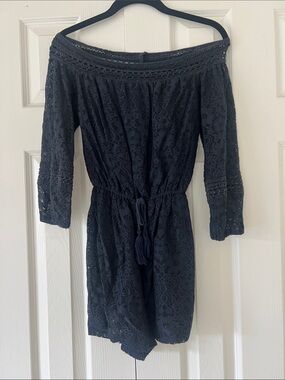 hollister knit skater dress Hollister - Pintuck Knit Mini Dress - Women - Cotton/Elastane - S